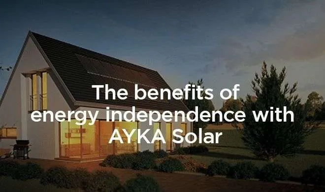 Benefits of Energy Independence