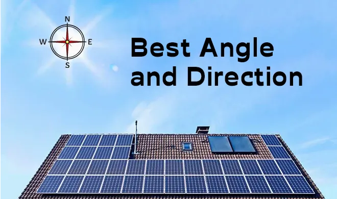 best solar panel direction