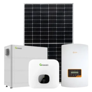 13.2kW - Growatt & Solis 5kW 1Phase Inverters + Growatt 15kWh Battery & Jinko Solar Panel